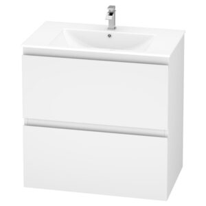 Marine Double Drawer PVC 75cm-Cabinet only