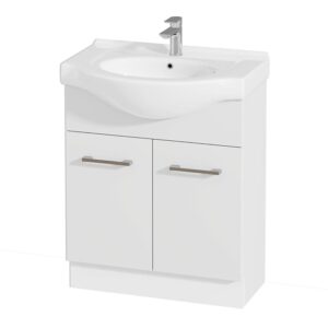 Jessica PVC Semi-Recessed 75cm-Cabinet only