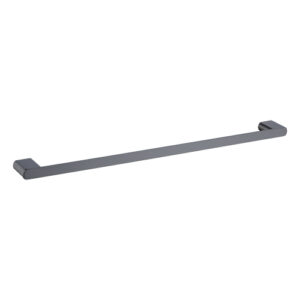 Zoya Single Towel Rail 600mm Gun Metal