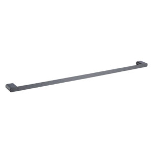 Zoya Single Towel Rail 800mm Gun Metal