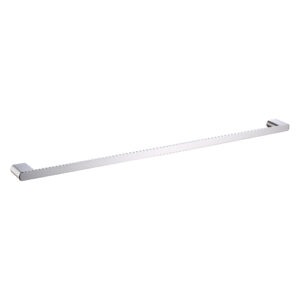 Zoya Single Towel Rail 800mm Brushed Nickel