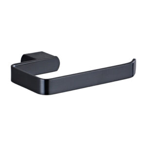 Zoya Toilet Roll Holder Matte Black