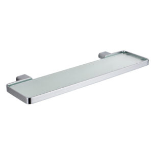 Zoya Glass Shelf 500mm Chrome
