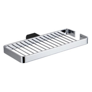 Zoya Shower Basket 250mm Chrome & Black