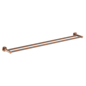 Cioso 800mm Double Towel Rail Rosa
