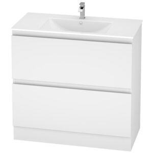 Marine Double Drawer on Kickboard PVC 90cm-Cabinet only