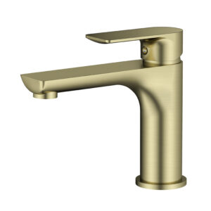 Brizo Brushed Gold Basin Mixer