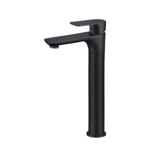 Brizo Matt Black Tower Sink Mixer