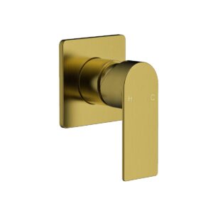 Brizo Brushed Gold Wall Mixer