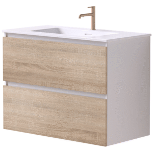 Mia PVC Vanity Unit 75cm-Cabinet only
