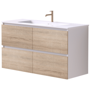 Mia PVC Vanity Unit 120cm-Cabinet only