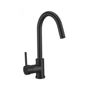 Classic Matt Black Kitchen Sink Mixer