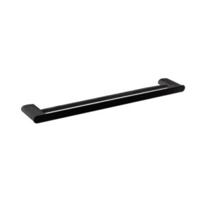 Dallas Matt Black Double Towel Rail 600mm