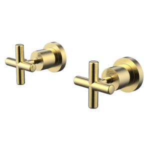 Waterpoint Modern Brass Wall Top Assemblies
