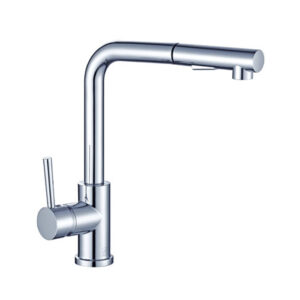 Kuota Chrome Pull Out Kitchen Sink Mixer