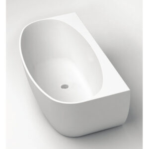 Celine Gloss White 1500mm Wall Faced Bath