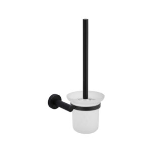 Latoro Matt Black Toilet Brush Holder