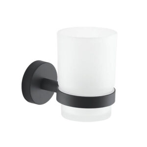 Latoro Matt Black Toothbrush Holder
