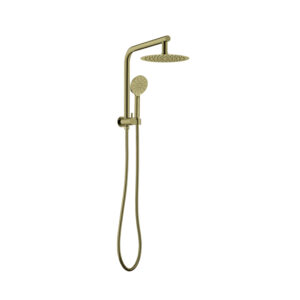 Latoro Brushed Gold Twin Shower Set