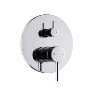 Latoro Chrome Wall Mixer & Diverter