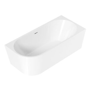 Madrid Right-hand Back to Wall Corner Bath 160cm