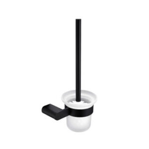 Matrix Matt Black Toilet Brush Holder