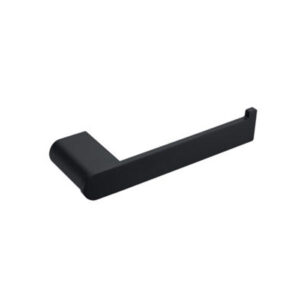 Matrix Matt Black Toilet Roll Holder