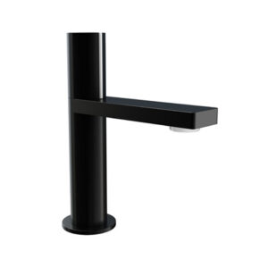 Milan Matt Black Basin Mixer