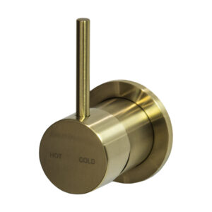 Cioso Shower Mixer Modern Brass Pin Up