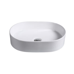 Mozart Ceramic Above Counter Basin White