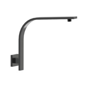 Romano Matt Black Hi Rise Shower Arm