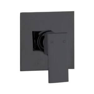 Romano Matt Black Wall Mixer