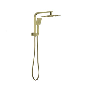 Romano Brushed Gold Twin Shower Set