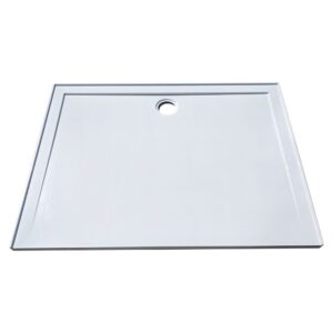 SMC Shower Base 120x90cm Rear Outlet