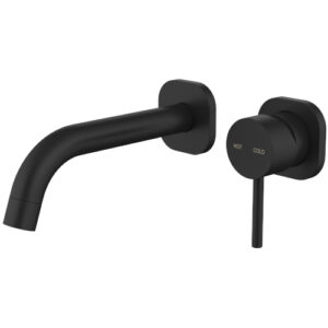 Cioso SQ Wall Basin Mixer PD Matte Black