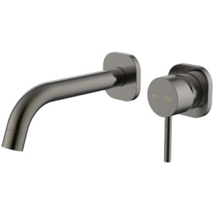 Cioso SQ Wall Basin Mixer PD Gun Metal