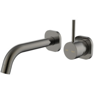 Cioso SQ Wall Basin Mixer Gun Metal