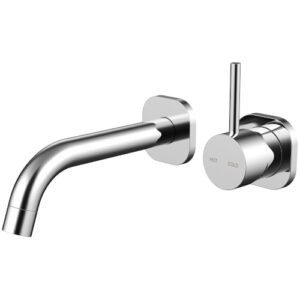 Cioso SQ Wall Basin Mixer Chrome