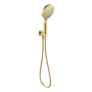 Akemi SQ Hand Shower on Hook Modern Brass