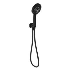 Akemi SQ Hand Shower on Hook Matte Black