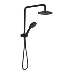 Akemi SQ 200mm Dual Shower Matte Black