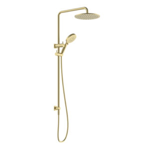 Akemi SQ 250mm Combination Shower Modern Brass