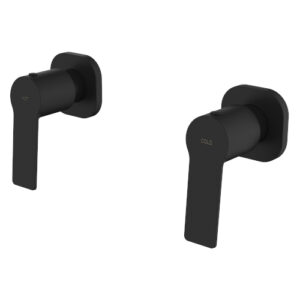 Akemi SQ Matte Black Wall Top Assemblies