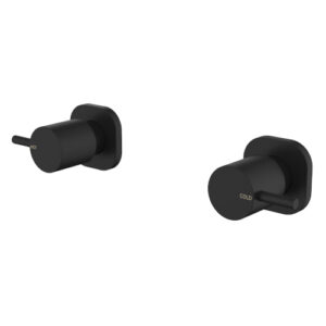 Cioso SQ Matte Black Wall Top Assemblies
