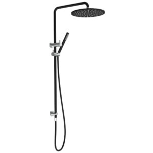 Cioso SQ 300mm Combination Shower Matte Black & Chrome