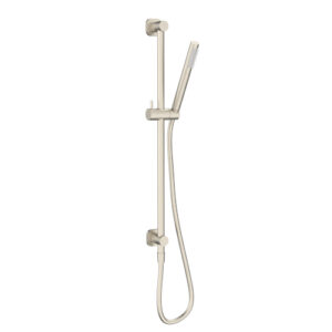 Cioso SQ Rail Shower Top Inlet Brushed Nickel