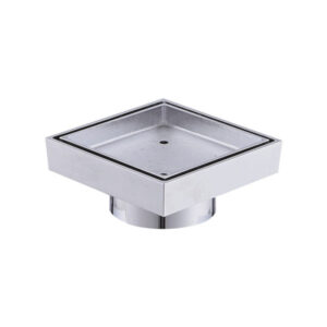 Tile Inset Drain Chrome 50mm