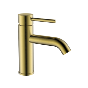 Latoro Brushed Gold Basin Mixer Tap