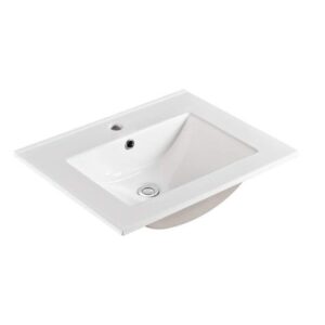 60cm Ceramic Vanity Top 1 Taphole