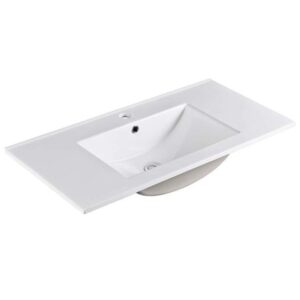 90cm Ceramic Vanity Top 1 Taphole